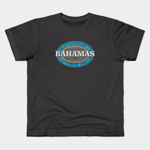 Bahamas Kids T-Shirt by Dale Preston Design